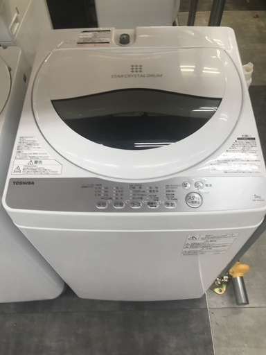 TOSHIBA　5.0Kg洗濯機　2017年製