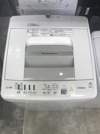 HITACHI　7.0Kg洗濯機　2017年製