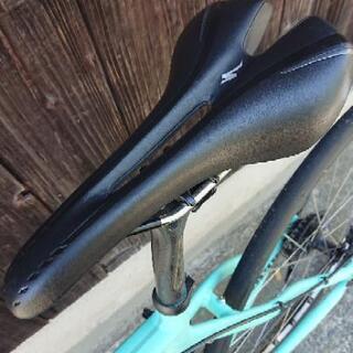 ほぼ新品 ビアンキ ローマ 2018年モデル タイヤ、ホイール、サドル変更