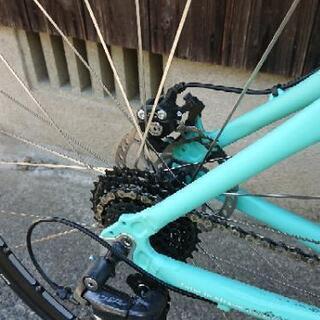 ほぼ新品　ビアンキ　ローマ　2018年モデル  タイヤ、ホイール、サドル変更 ほぼ新品 ビアンキ ローマ 2018年モデル タイヤ、ホイール、サドル変更