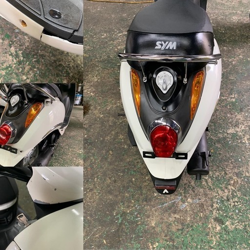 大阪発♪格安♪SYM Umi100 100cc 実働/清掃済み/配達可♪♪ | real