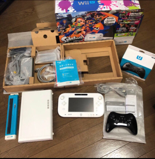 セット価格 Wii Uスプラトゥーンセット Proコントローラー Nakano 横浜のテレビゲームの中古あげます 譲ります ジモティーで不用品の処分