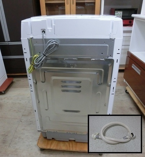 【販売終了しました。ありがとうございます。】SHARP　5.5㎏　ステンレス槽　全自動洗濯機　ES-GE55N　2014年製　ちょっと訳あり中古品