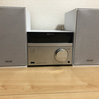 【終了】【美品】SONY コンポ Bluetooth対応