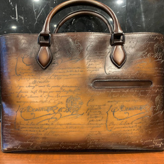 ☆ベルルッティ スクリット カリグラフィメンズ トートバッグ・TOUJOURS☆