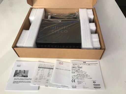 CISCO SG110-16 事務所環境整備☆ルーター