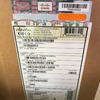 CISCO C841M-4X-JSEC/K9 事務所環境整備☆ルーター