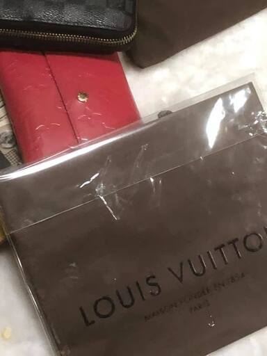 『LOUIS VUITTON 』ヴェルニ・サラ・フランボワーズ長財布