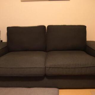 【取引中】IKEA二人掛けソファー