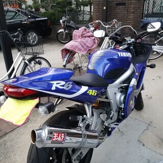 ヤマハ　YZF R6　５EB　再値下げしました。