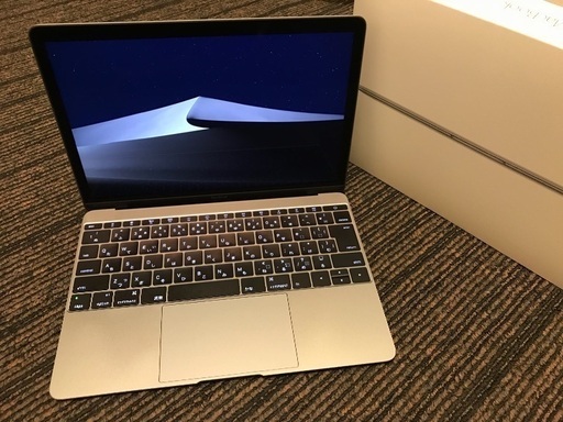 大幅値下げ！美品 MacBook 12インチ 2016年モデル スペースグレイ