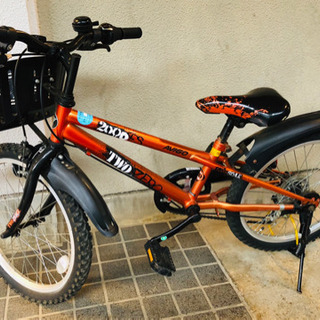 自転車 (AVIGO) ２０インチ 男の子 オレンジ&ブラック ...