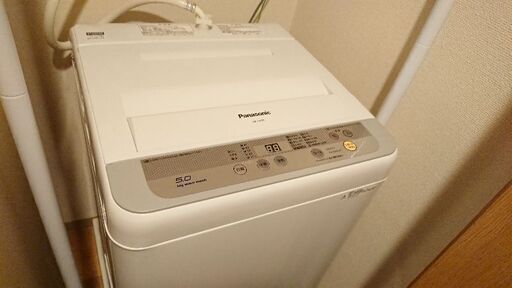 【美品】2016年式 パナソニック製 全自動洗濯機(NA-F50B9)