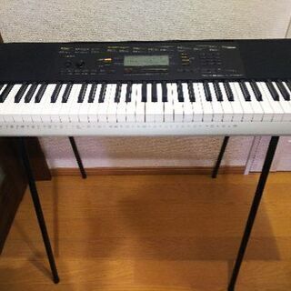 カシオ 電子 キーボード グレー ブラック 