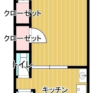 ※１Ｋ 初期費用０(家賃、保険、保証会社、敷礼、仲介手数料）奈良市南登美ヶ丘　賃貸アパート家賃38,000円　共益費1,000円　103号室 - 奈良市