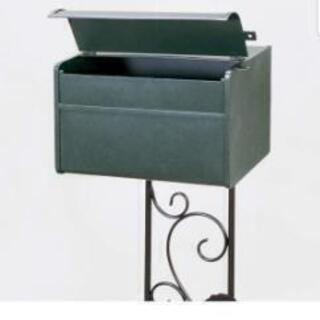 シルエットポストドッグwait (ネームプレート付き)