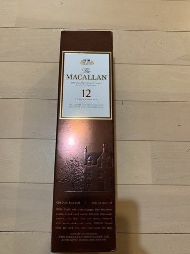 MACALLAN マッカラン 12年 シェリーオーク 700ml 未開封 ウイスキー