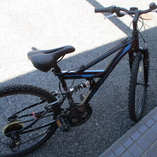 8月限定【エコプラス小倉南店】マウンテンバイク 青 3×6段変速