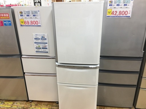安心の１年保証付！2018年製 MITSUBISHIの3ドア冷蔵庫です！【トレファク岸和田店】