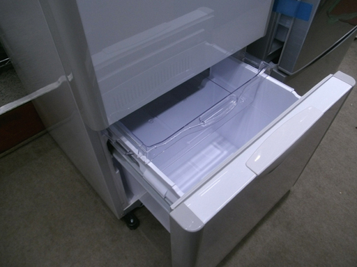 札幌 265L 3ドア冷蔵庫 2012年製 日立 インバーター R-27CS 単身