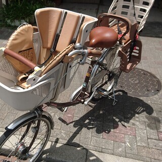   【中古】マルイシ　子供乗せ自転車　プロ整備  