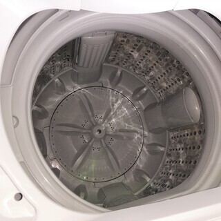 ◆2019年製◆《3本のシャワーでしっかり洗う!》TOSHIBA/東芝 AW-45M7 ピュアホワイト 全自動洗濯機 4.5㎏