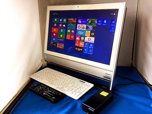 NEC　VALUESTAR VN370/L　21.5型　完動品　 Celeron 1000M メモリ4GB　 HDD1TB Win10 Home  地デジ/BS/CSチューナー