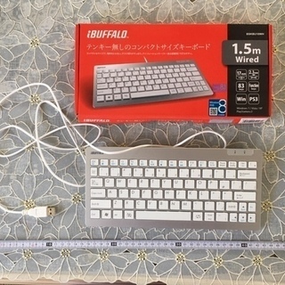 iBUFFALO テンキー無しのコンパクトサイズキーボード　BS...