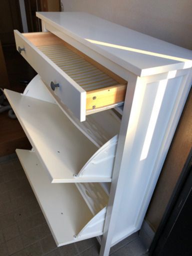 IKEA イケア ヘムネス HEMNES 玄関収納 靴入れ シューズボックス IKEA