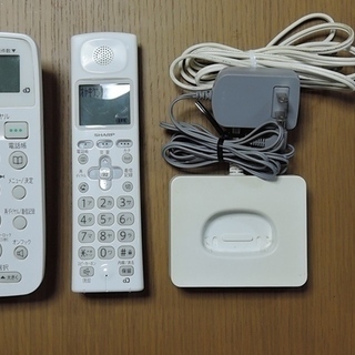 シャープ　コードレス電話機　JD-320CL