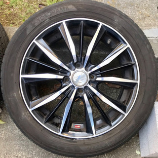 weds レオニス ホイール+ ヨコハマ bluearth タイヤ 185/55R16 4本