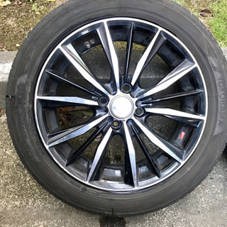 weds レオニス ホイール+ ヨコハマ bluearth タイヤ 185/55R16 4本