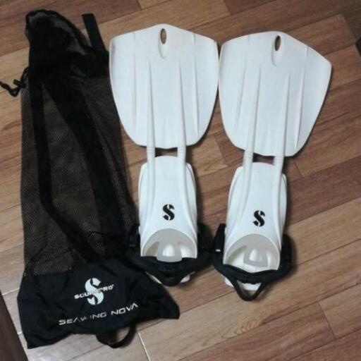 最新 【美品】Scubapro スキューバプロ フィン seawing nova M