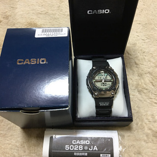 ✨新品 CASIO 20気圧防水 タイドグラフウォッチ⌚️