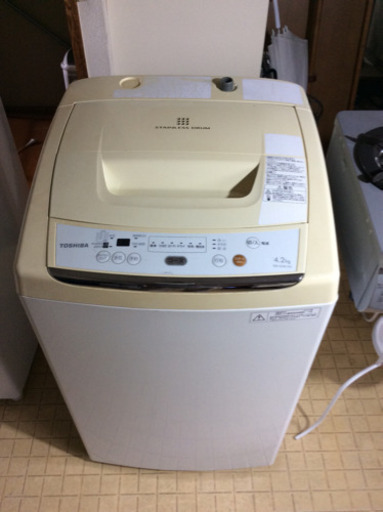 東芝全自動洗濯機(4.2kg)のみ
