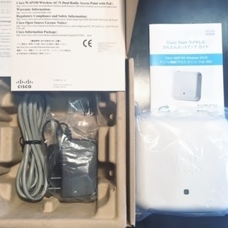 Cisco WAP150 Wireless-AC/N デュアル無線 PoE対応 アクセスポイント