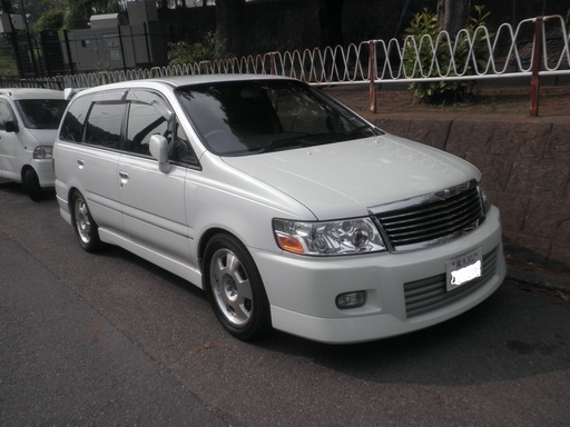 レア車 日産バサラ アクシス オーテックjp キレイなパール ローダウン マフラー 17アルミ Sakara315 相模大塚のその他の中古車 ジモティー