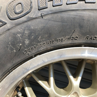 285/75R16 中古タイヤホイール