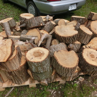 薪くず・端材 ２㎥ 広葉樹 薪ストーブの燃料に！