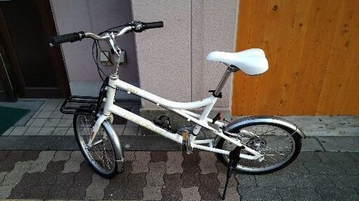 LOUIS GARUNEAU LGSｰMV1 20吋ミニベロ アルミ/7speed/ホワイト 美品