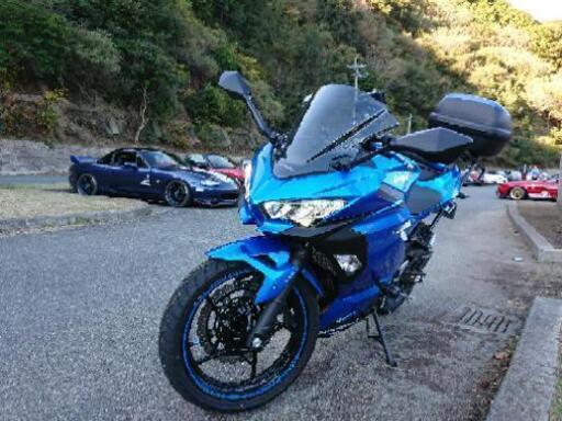 現行 新型 ninja 250 ブルー オプション充実 極上 転倒無 ニンジャ