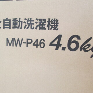 大宇 洗濯機 MW-P46 4.6kg 未使用 | www.unicentrogirardot.com