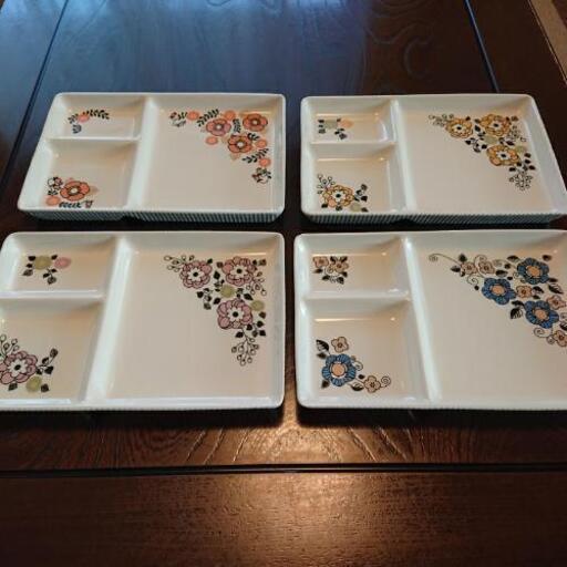 フェリシモ 食器 お皿4枚セット こなつ 藤沢の食器 プレート の中古あげます 譲ります ジモティーで不用品の処分