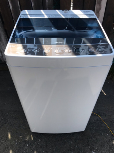 タイムセール！】 美品！ハイアール 4.5キロ 2017年製 JW-C45A 洗濯機 