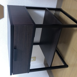 中古　IKEA(イケア) TRYSIL ベッドサイドテーブル ダ...