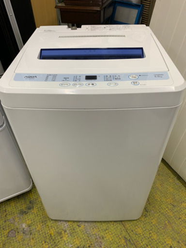 洗濯機 アクア ハイアール 6㎏洗い 1～2人用 AQW-S60A 2012年 AQUA 川崎区 SG
