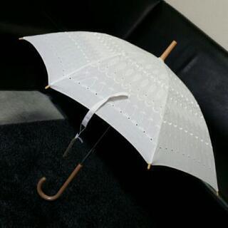 日傘【白色刺繍柄】新品、未使用品