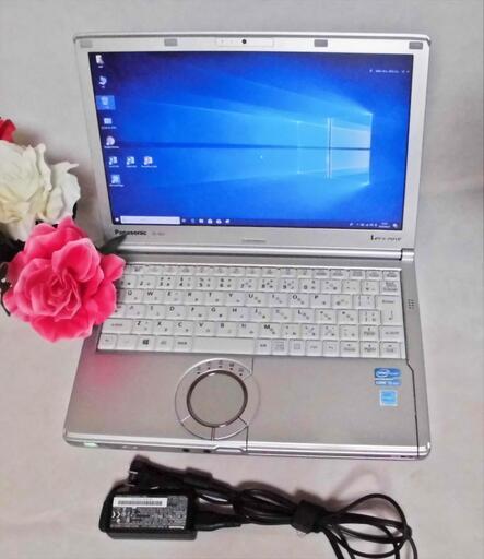 訳あり 【 高速SSD 240GB 】 12インチ液晶画面　Panasonic CF-SX2 / Win10Pro64 Corei5 / メモリー4GB / ワード \u0026 エクセル