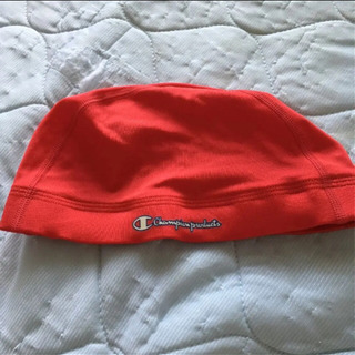 水泳帽子 フリーサイズ赤