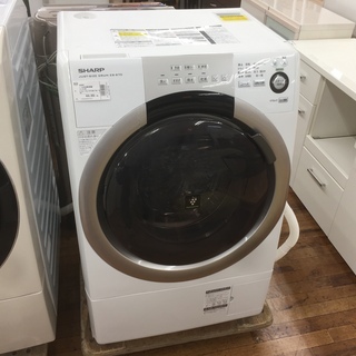 6ヶ月安心保証付】SHARP ドラム式洗濯乾燥機